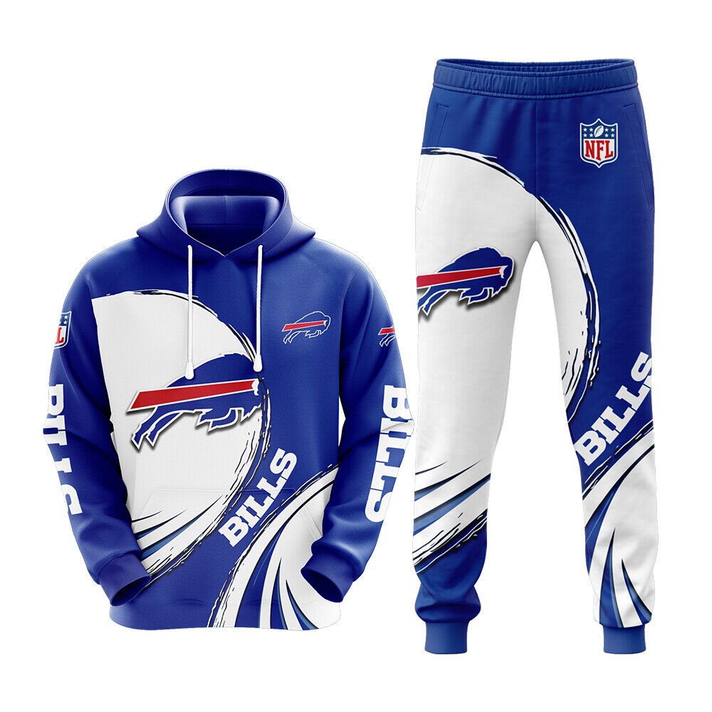 Buffalo Bills Superior NFL Team Sport Hoodie Tracksuit