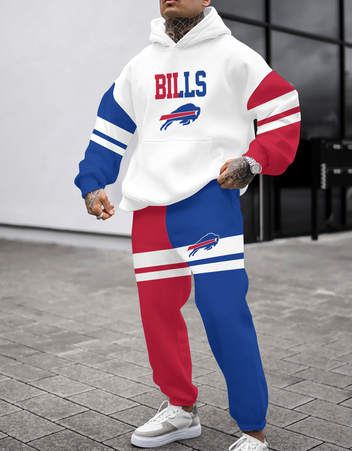 Buffalo Bills NFL Sport Hoodie Tracksuit Style 460
