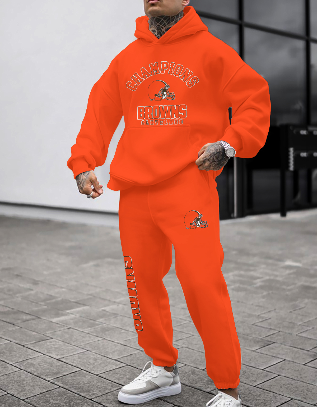 Cleveland Browns NFL Sport Hoodie Tracksuit Style 10