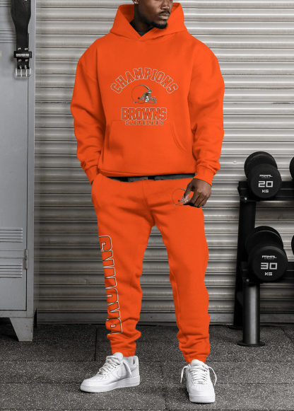 Cleveland Browns NFL Sport Hoodie Tracksuit Style 10
