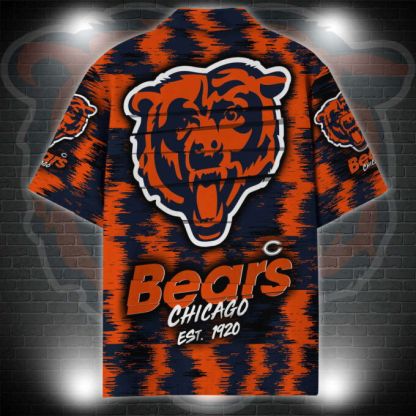 Chicago Bears Hawaii Shirt Custom Your Name, Sport 3D Shirt, Gift For Fan EHIVM-57494