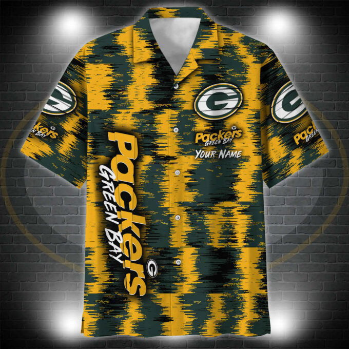 Green Bay Packers Hawaii Shirt Custom Your Name, Sport 3D Shirt, Gift For Fan EHIVM-57494