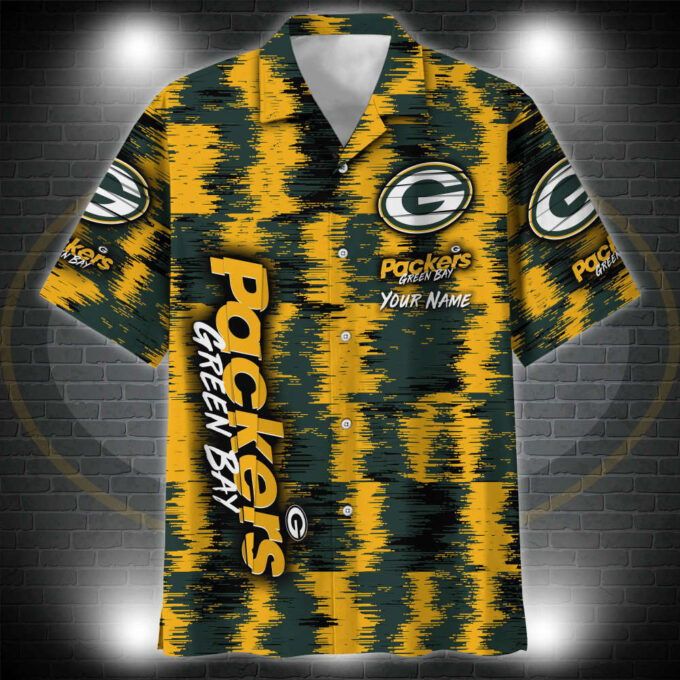 Green Bay Packers Hawaii Shirt Custom Your Name, Sport 3D Shirt, Gift For Fan EHIVM-57494