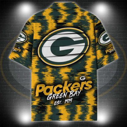 Green Bay Packers Hawaii Shirt Custom Your Name, Sport 3D Shirt, Gift For Fan EHIVM-57494