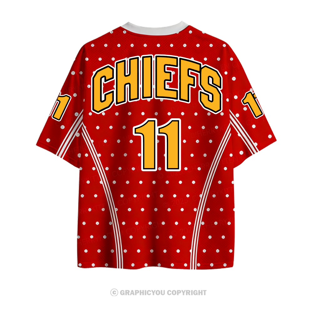 Cusctom Number Kansas City Chiefs Jersey Shirts