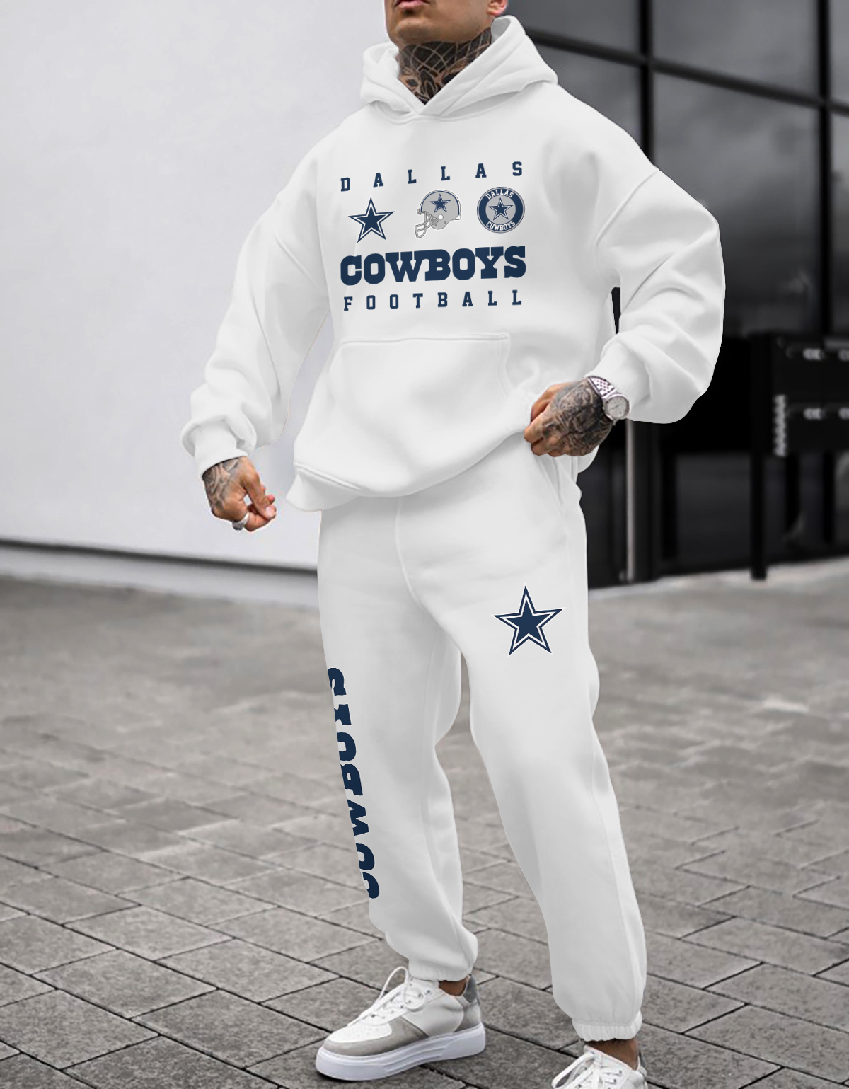 Dallas Cowboys NFL Sport Hoodie Tracksuit Style 445