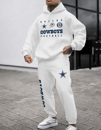 Dallas Cowboys NFL Sport Hoodie Tracksuit Style 445