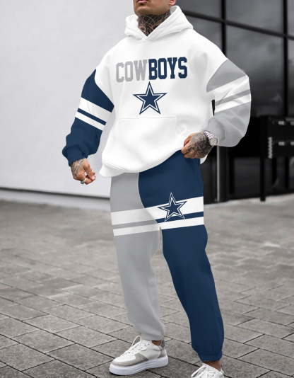 Dallas Cowboys NFL Sport Hoodie Tracksuit Style 471