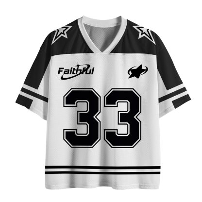 Fairh Hope Love Classic Christian Mesh Jersey