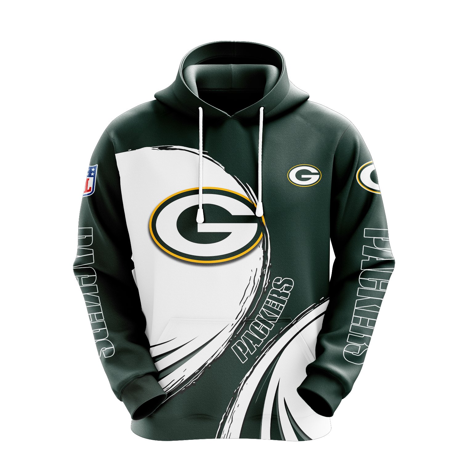 Green Bay Packers NFL Football Team Sport Hoodie Tracksuit