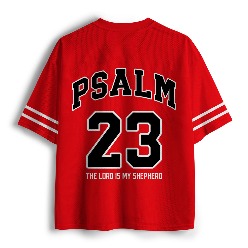 Psalm 23 The Lord Is My Shepherd Christian Mesh Jersey