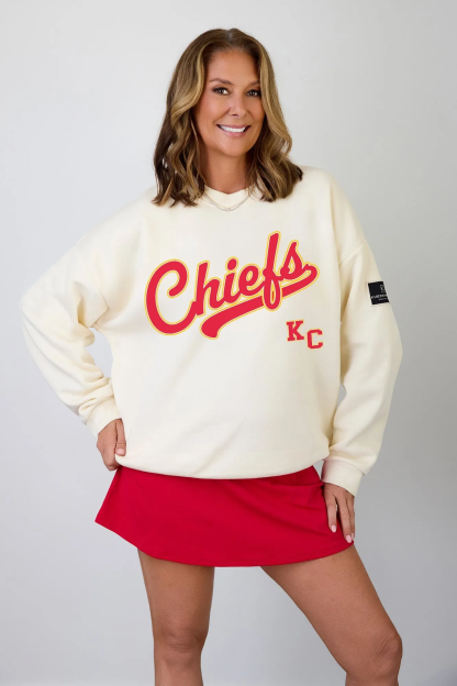 CLUTCH MOVE BLACK LABEL PREMIUM FLEECE CREW SWEATSHIRT BY RANDI MAHOMES