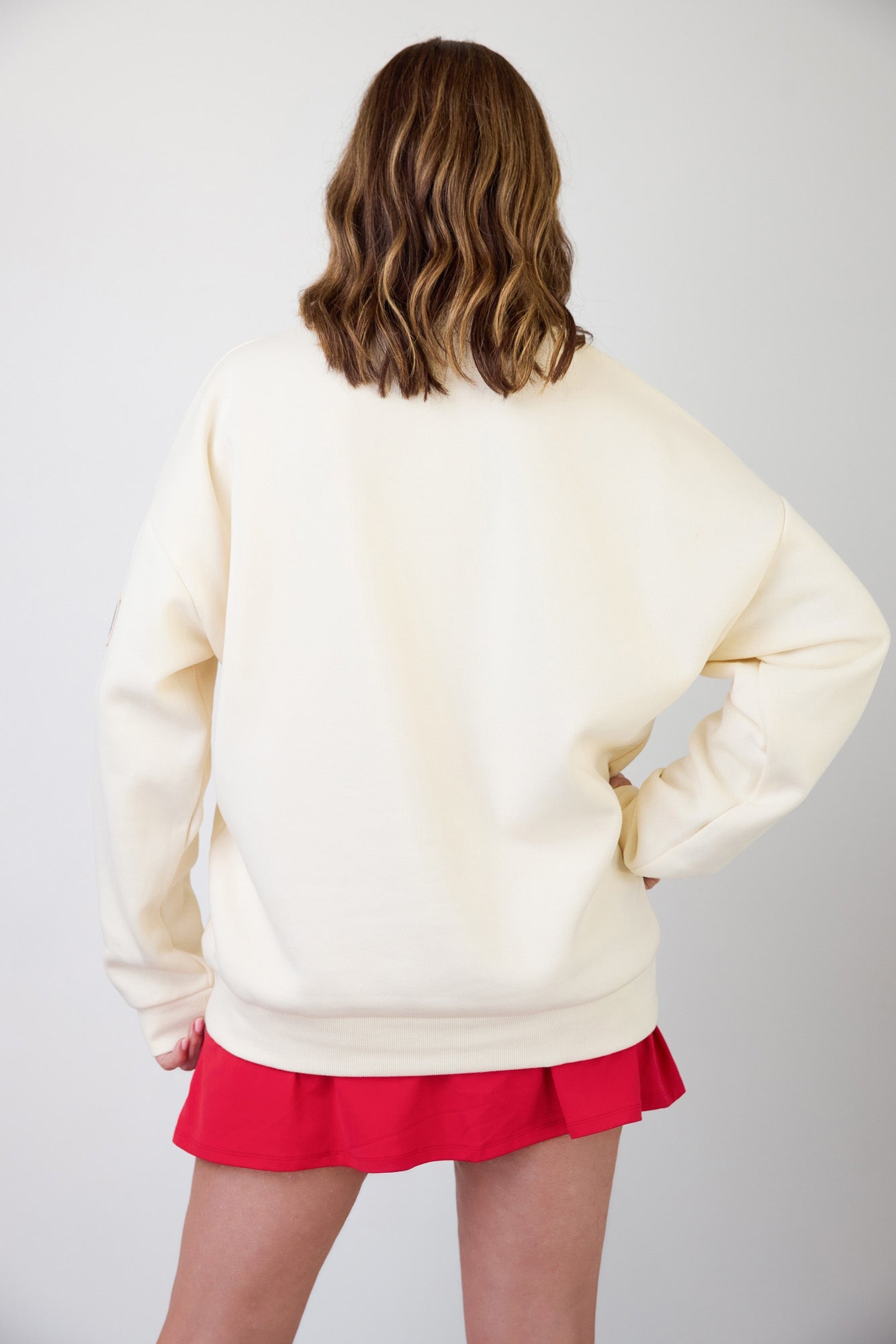 CLUTCH MOVE BLACK LABEL PREMIUM FLEECE CREW SWEATSHIRT BY RANDI MAHOMES