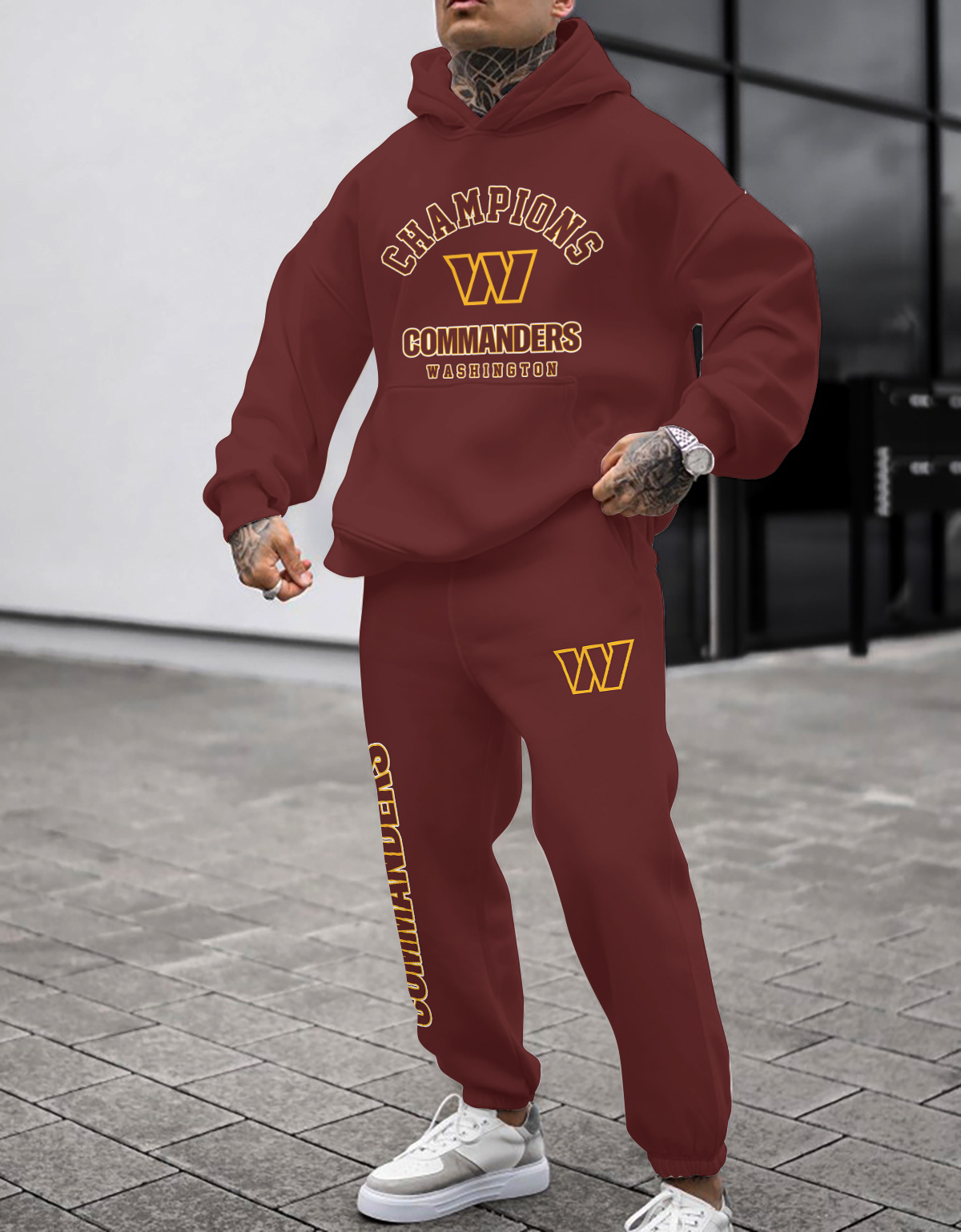 Washington Commanders NFL Sport Hoodie Tracksuit Style 446