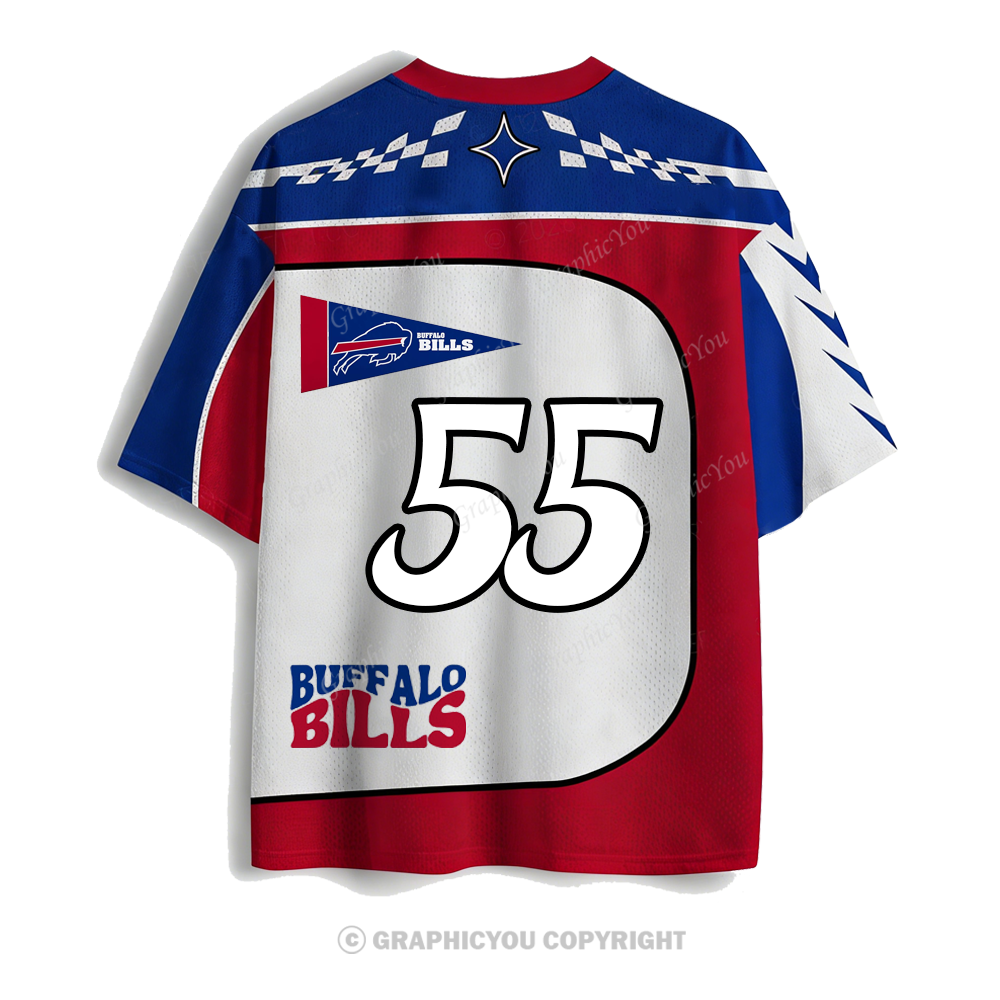 Cusctom Number Buffalo Bills Jersey Shirts