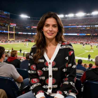 San Francisco 49ers Cardigan Sweater