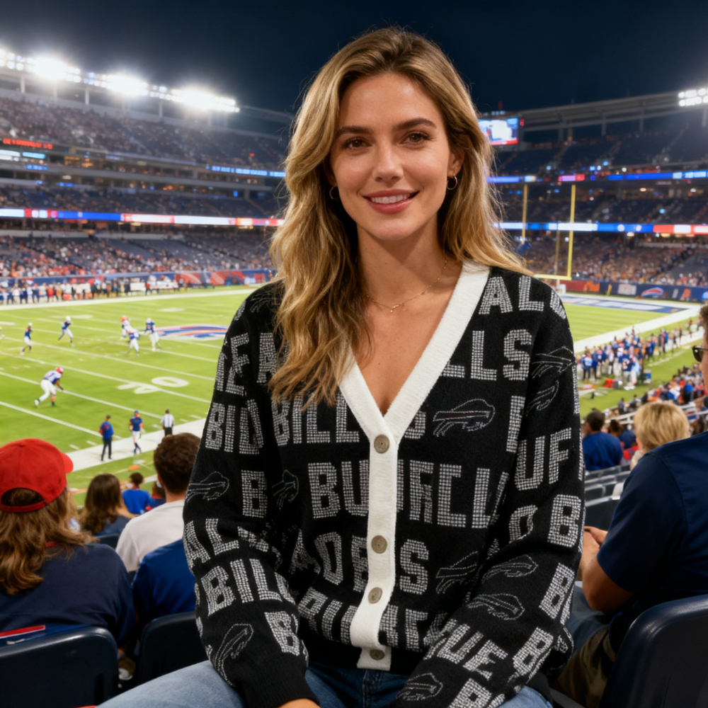 Buffalo Bills Cardigan Sweater Cardigan