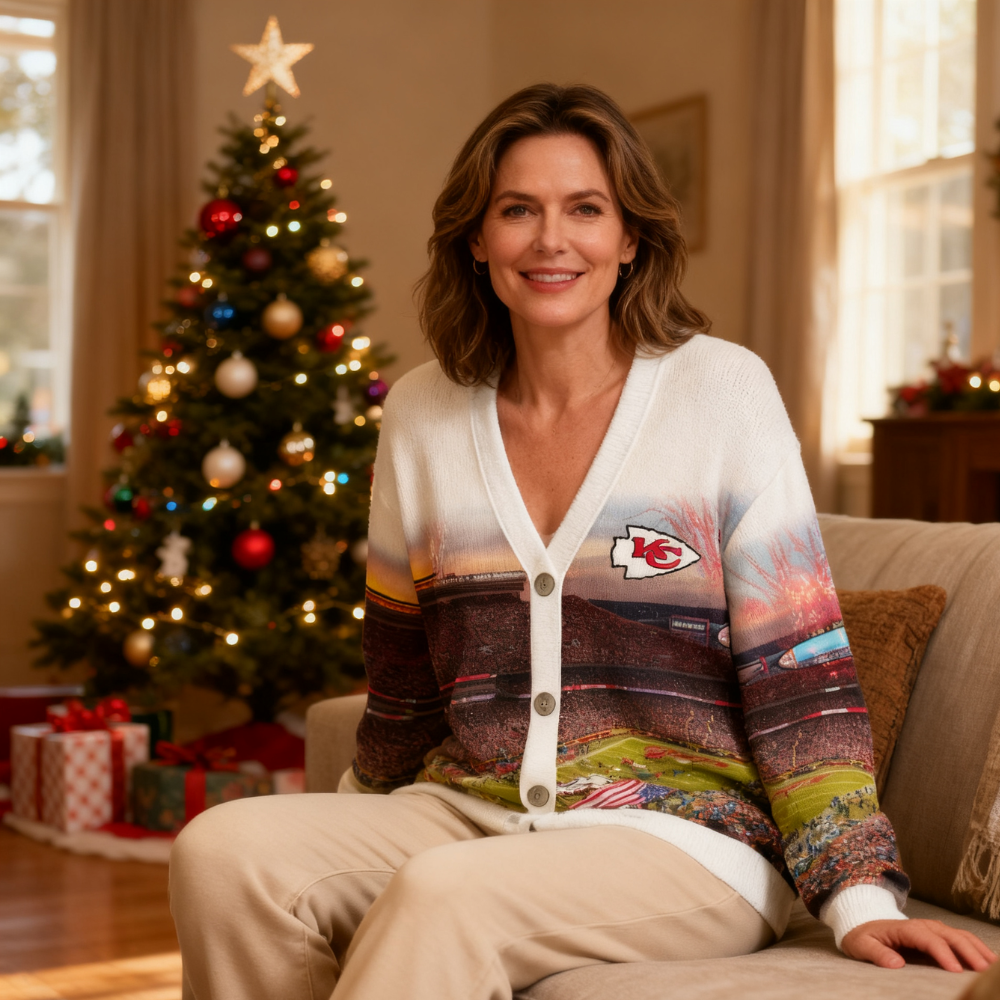 Kansas City Chiefs Ugly Cardigan Sweater