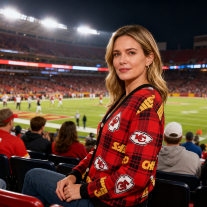 Kansas City Chiefs Cardigan Sweater