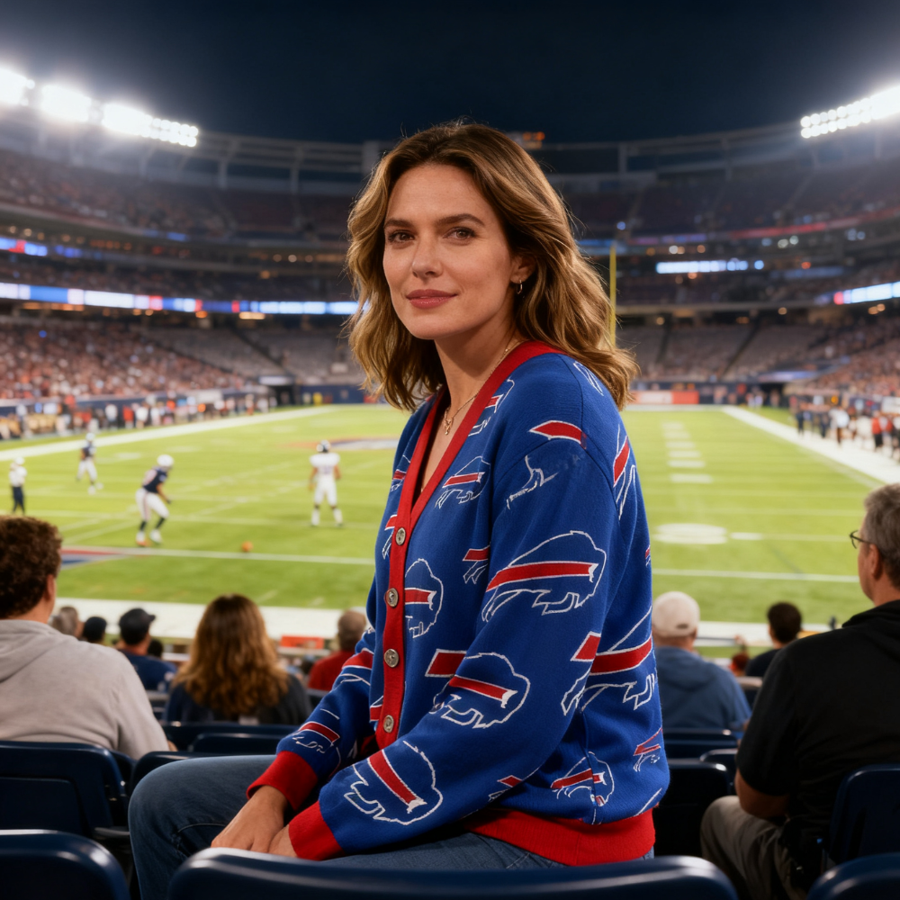 Buffalo Bills Cardigan Sweater Cardigan