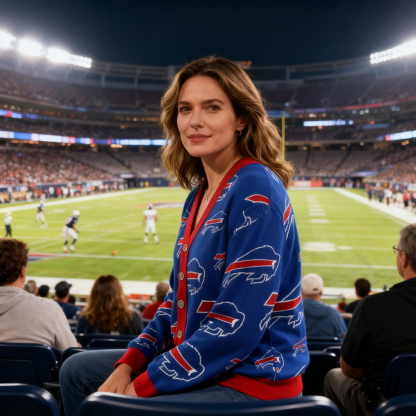 Buffalo Bills Cardigan Sweater Cardigan