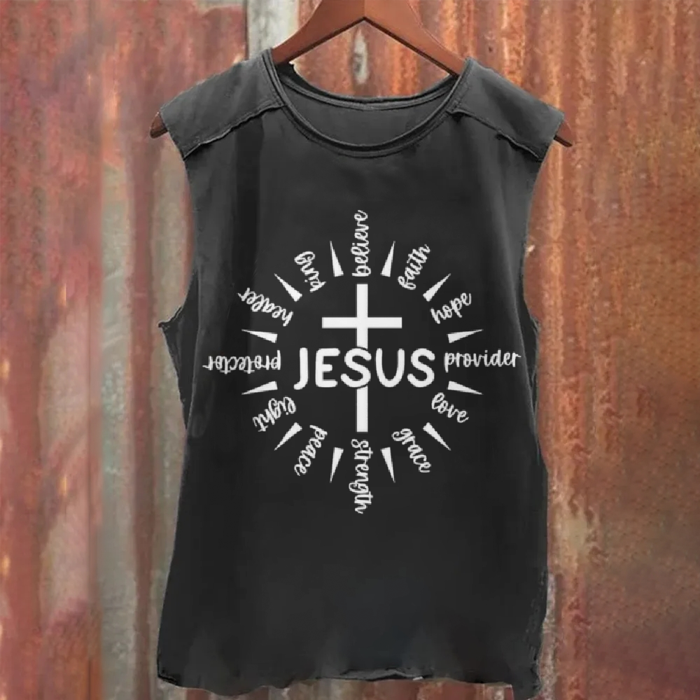 Cross Vintage Washed Tank Top