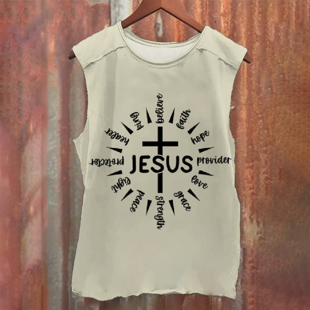 Cross Vintage Washed Tank Top