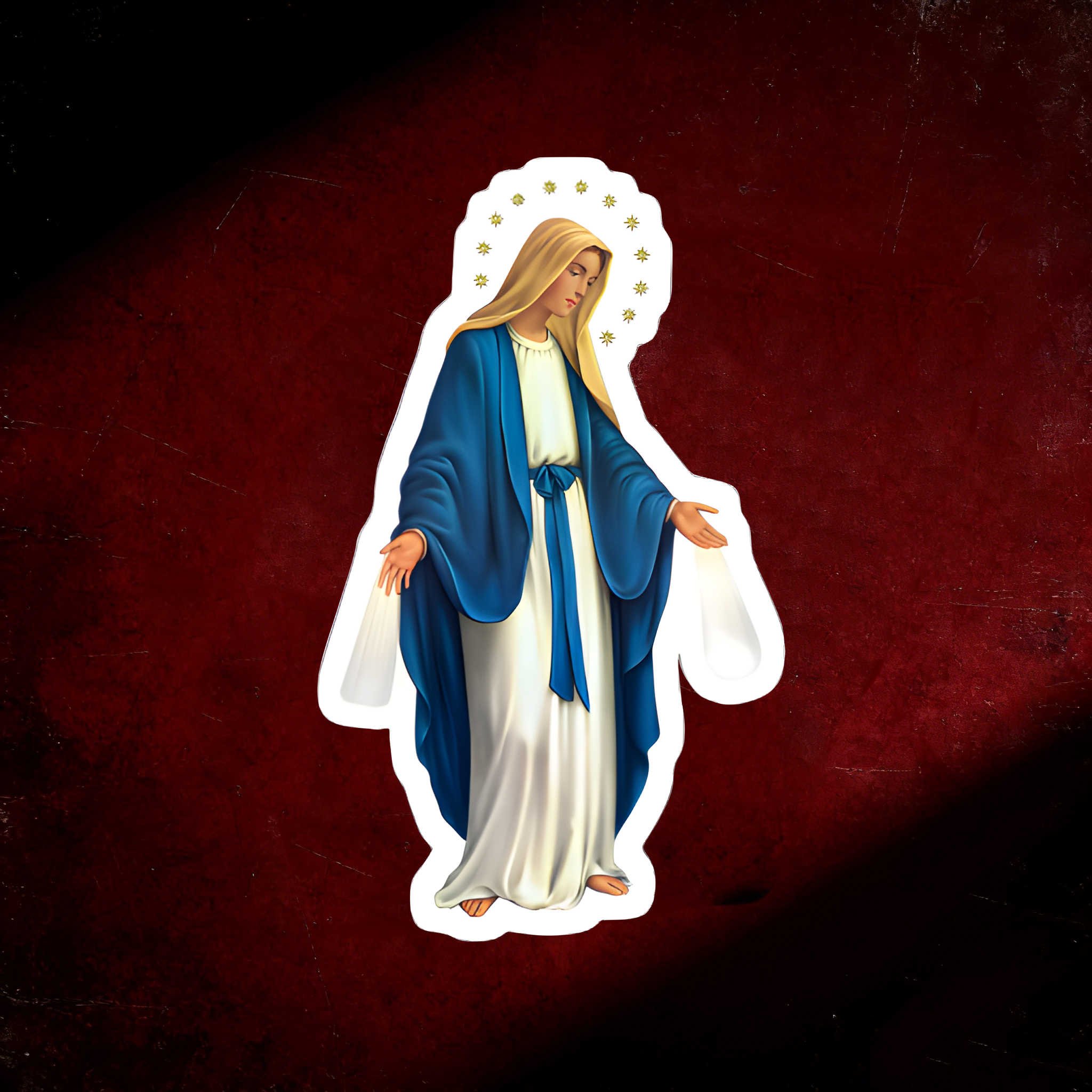 Our Lady Mary Sticker