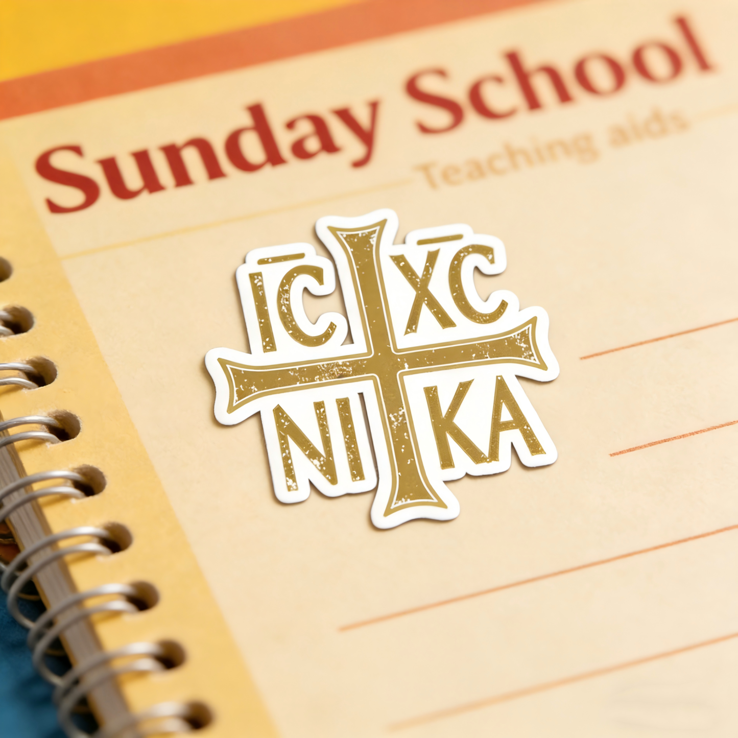 IC XC NI KA Sticker