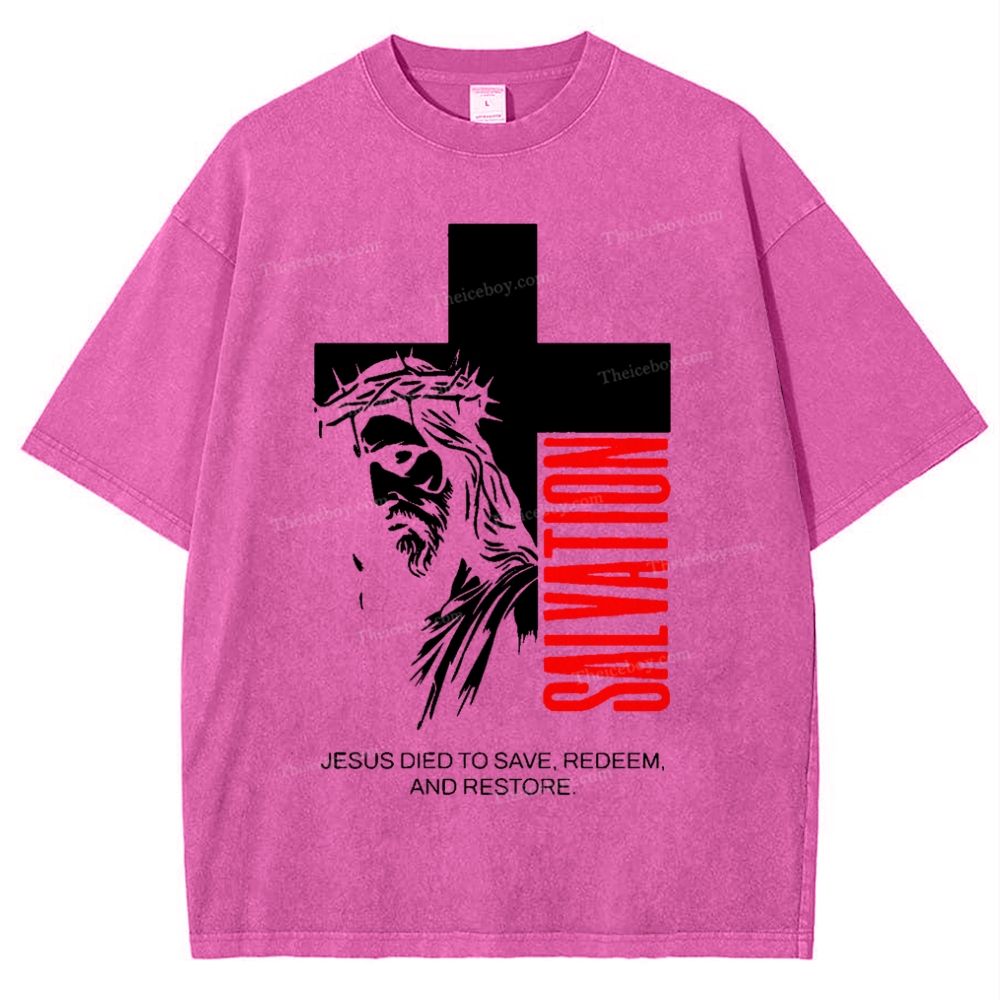 Salvation Snowflake Vintage Washed T-Shirt