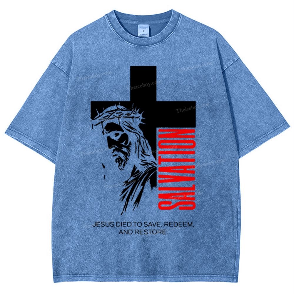 Salvation Snowflake Vintage Washed T-Shirt