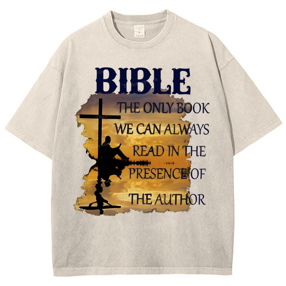 Bible Snowflake Vintage Washed T-Shirt