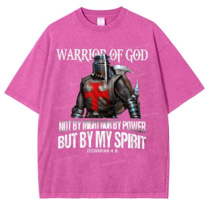 Warrior Of God Snowflake Vintage Washed T-Shirt
