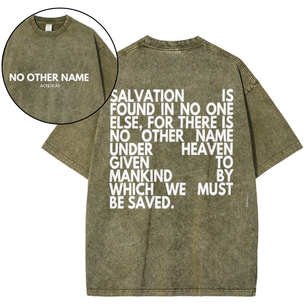 No One Other Snowflake Vintage Washed T-Shirt