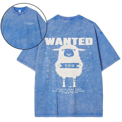 Wanted Snowflake Vintage Washed T-Shirt