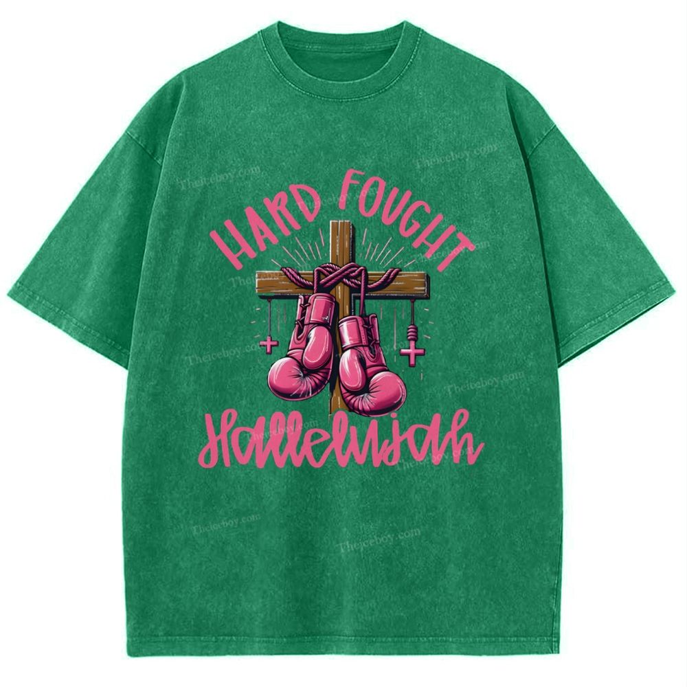 Hard Fought Snowflake Vintage Washed T-Shirt