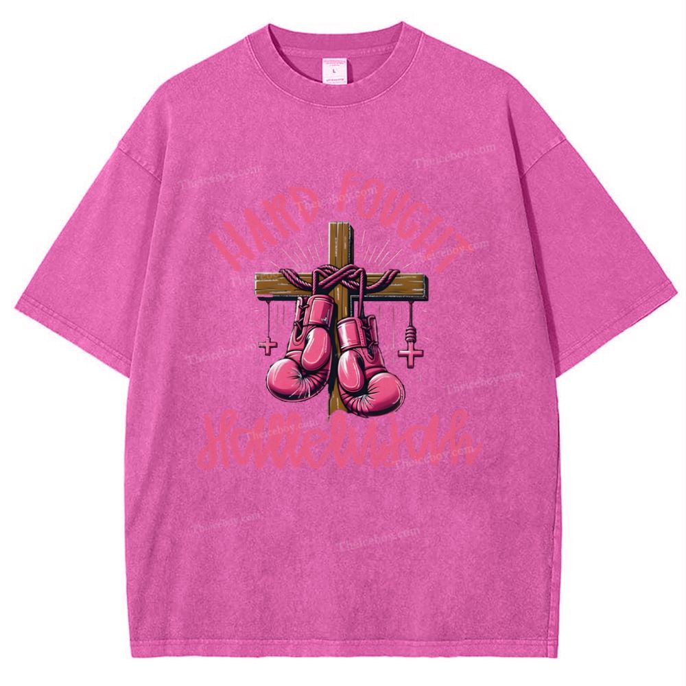 Hard Fought Snowflake Vintage Washed T-Shirt