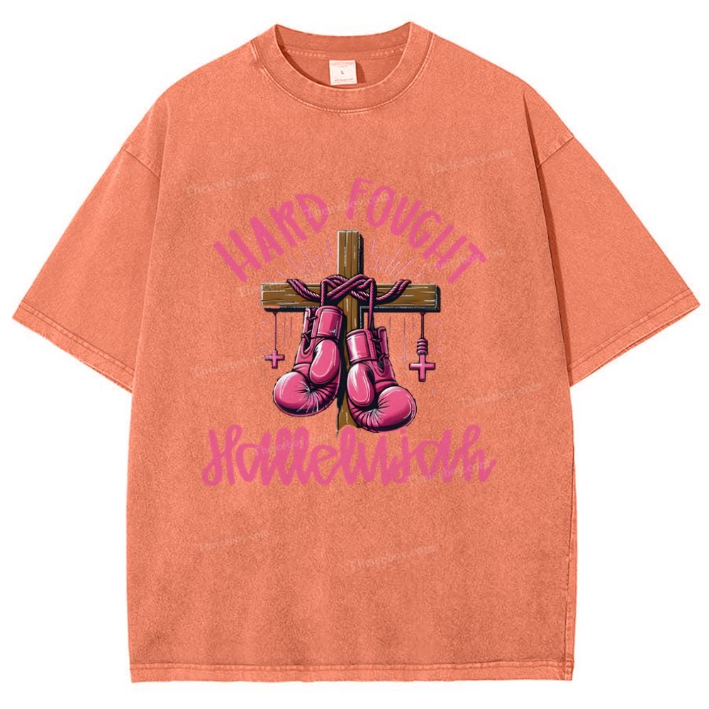 Hard Fought Snowflake Vintage Washed T-Shirt