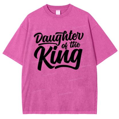Daughter Of The King Snowflake Vintage Washed T-Shirt
