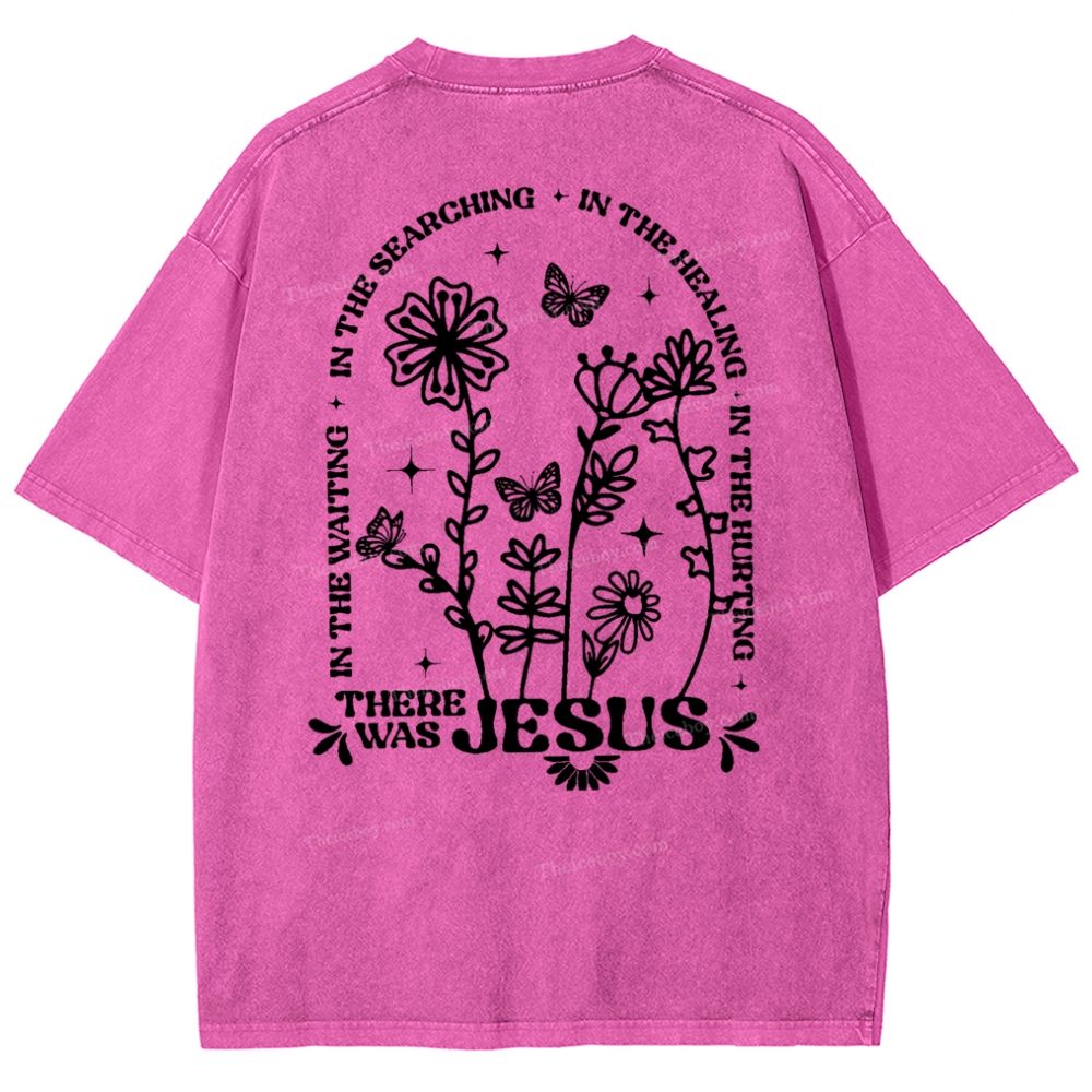 Jesus Snowflake Vintage Washed T-Shirt