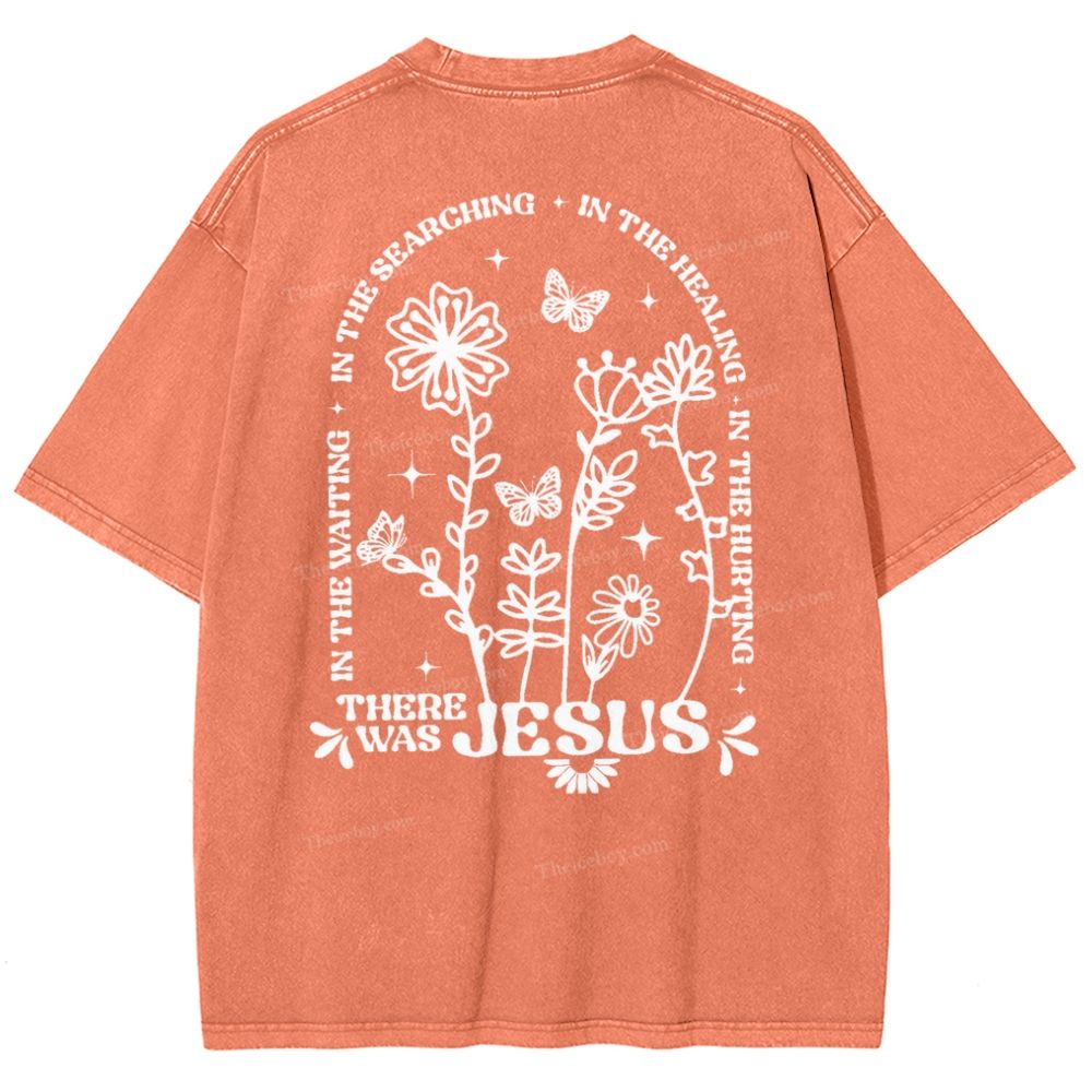 Jesus Snowflake Vintage Washed T-Shirt