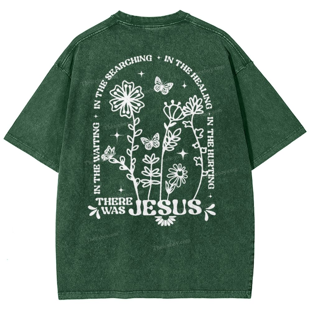 Jesus Snowflake Vintage Washed T-Shirt