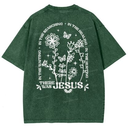 Jesus Snowflake Vintage Washed T-Shirt