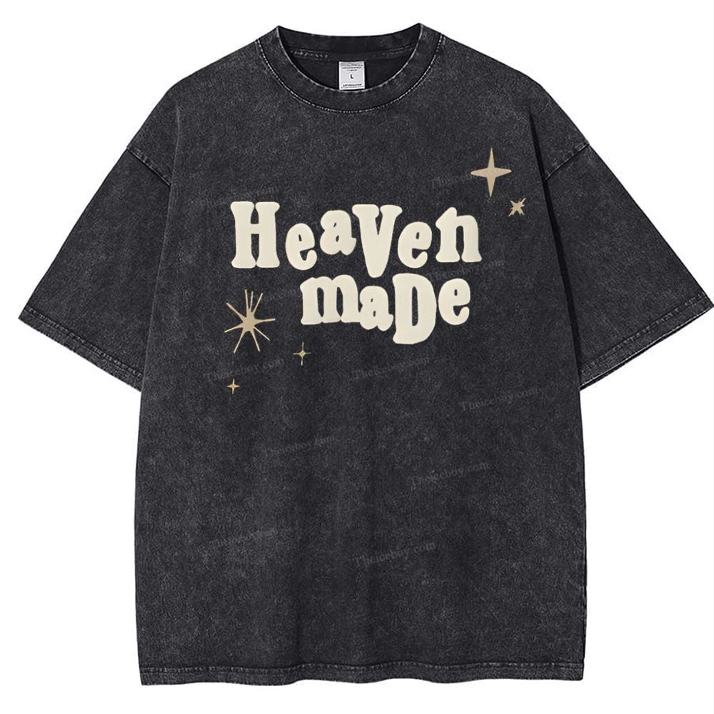 Heaven Made Snowflake Vintage Washed T-Shirt