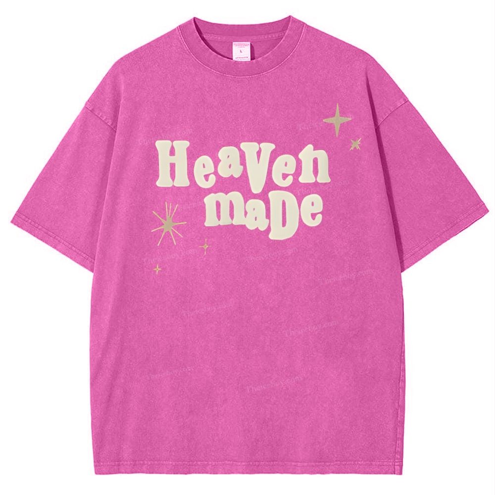 Heaven Made Snowflake Vintage Washed T-Shirt