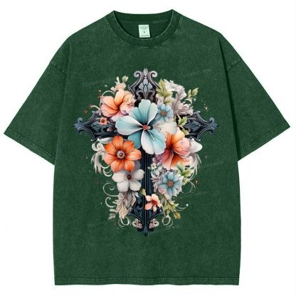 Holy and Pure Snowflake Vintage Washed T-Shirt