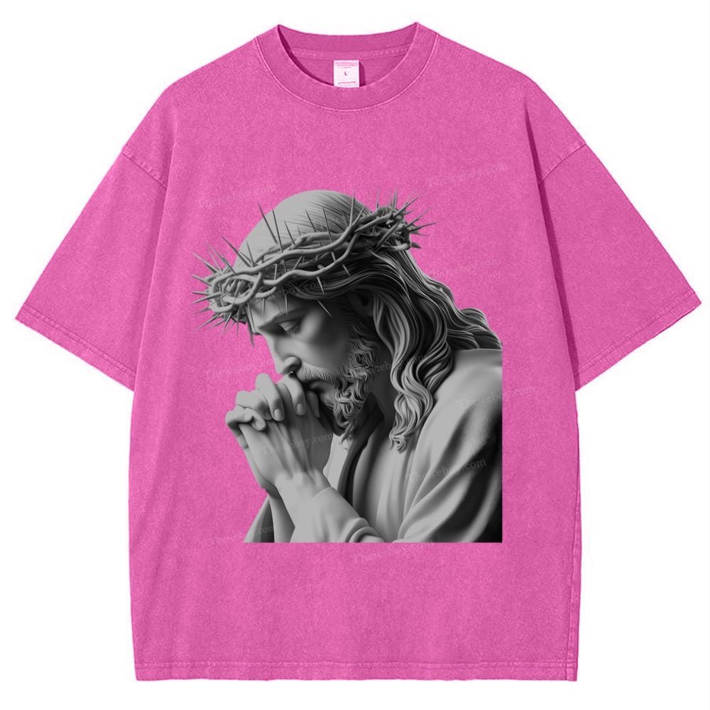 Endless Love - Jesus' Protection Snowflake Vintage Washed T-Shirt