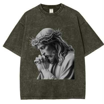 Endless Love - Jesus' Protection Snowflake Vintage Washed T-Shirt