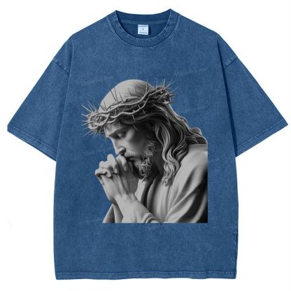 Endless Love - Jesus' Protection Snowflake Vintage Washed T-Shirt
