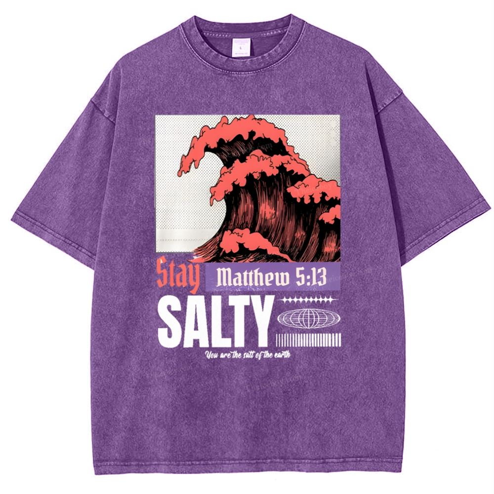 Salty Snowflake Vintage Washed T-Shirt